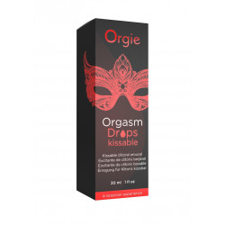 Orgie Gel stimulant embrassable pour clitoris Drops Kiss 30ml